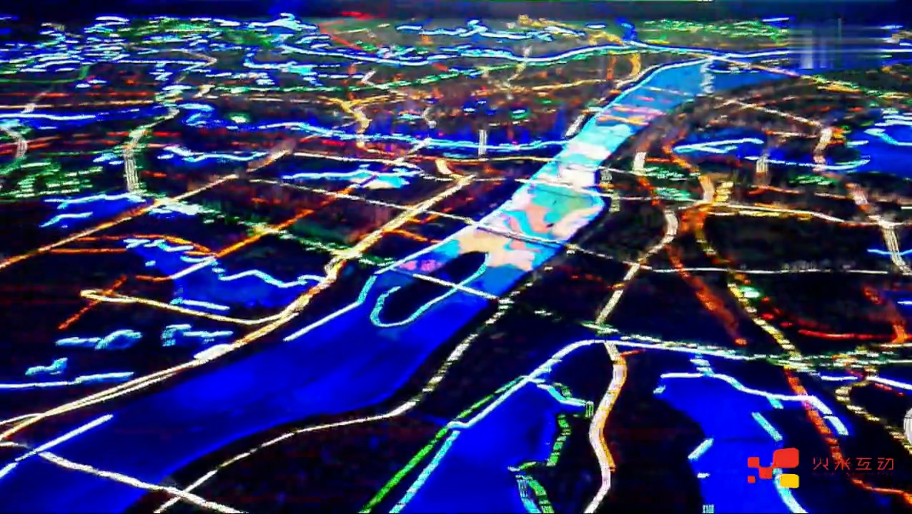 武漢城市規劃館多媒體數字沙盤