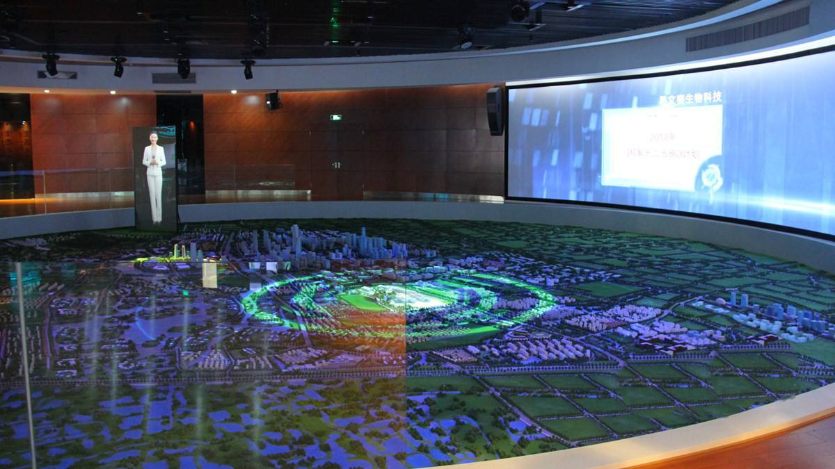 聯(lián)動數(shù)字沙盤