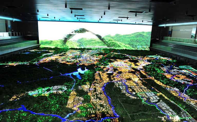 城市規(guī)劃數(shù)字沙盤