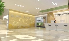 高港區(qū)城市規(guī)劃館序廳設計效果圖