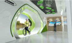 高港區(qū)城市規(guī)劃館設計效果圖-虛擬騎行